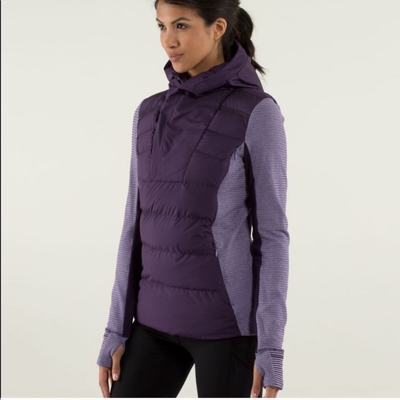 🥇HP🥂Lululemon Puffer Jacket in Plum Size 4 - Picture 3 of 15